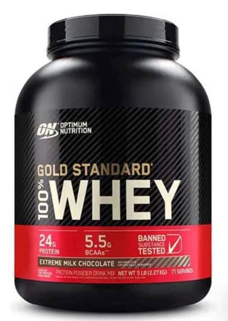 אבקת חלבון Gold Standard Whey – גולד סטנדרט 2.27 ק”ג