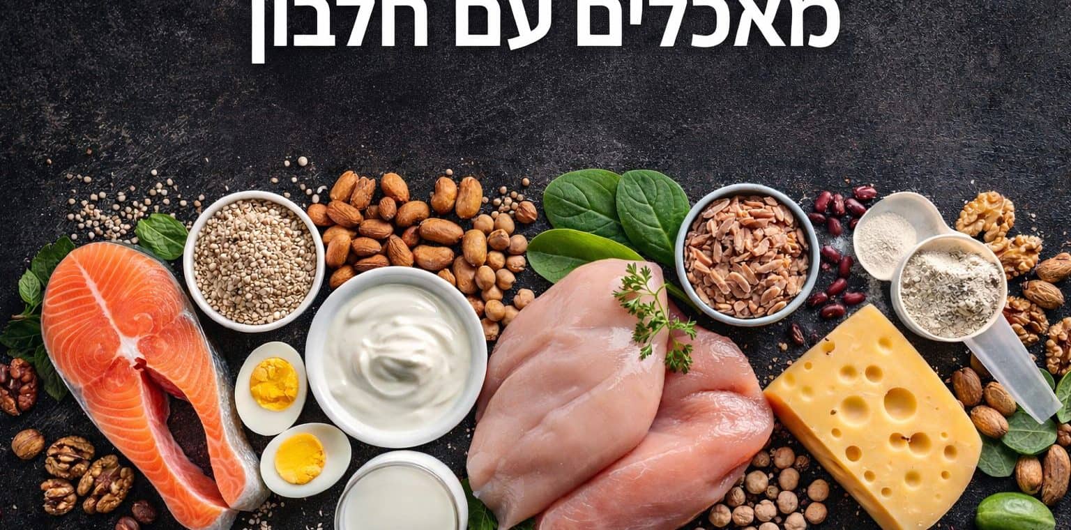 מאכלים עשירים בחלבון מלא,דגים,סלומון,ביצים,גבינות ועוד.