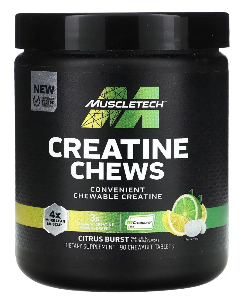 קריאטין סוכריות מאסלטק |  CREATINE CHEWS MUSCLETECH